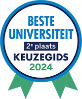 kwaliteitszegel keuzegids beste universiteit 2023: 2e plaats